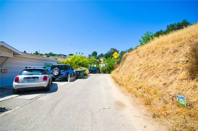 a view of car parked on street