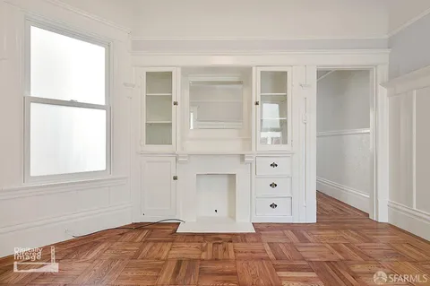 a view of an empty room with window