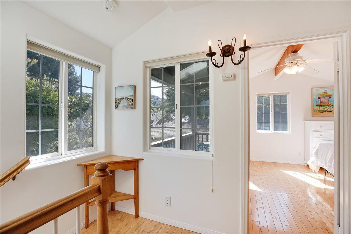 0 Mountain Avenue Santa Barbara, CA 93101 - Photo 20 of 24 a view of a room with a window and wooden floor