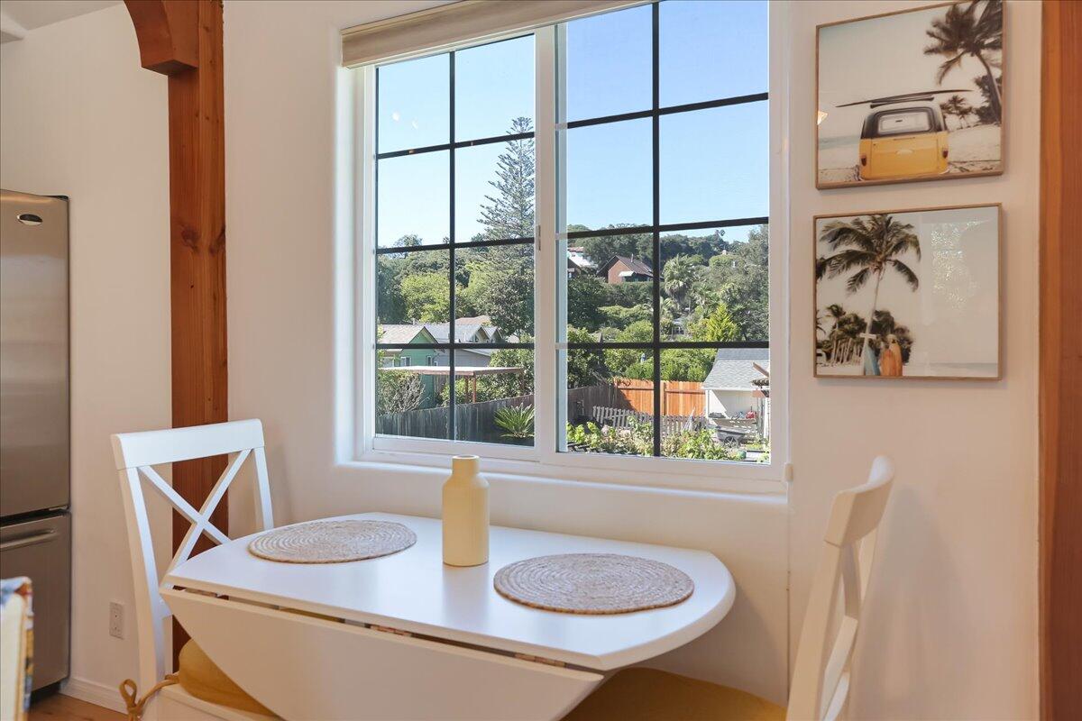 0 Mountain Avenue Santa Barbara, CA 93101 - Photo 10 of 24 a dining room with furniture and window
