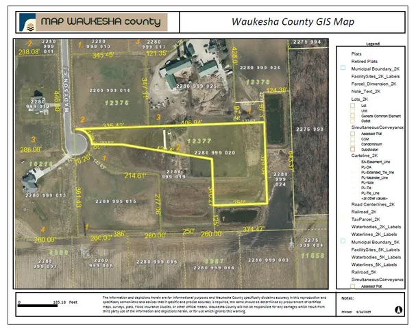 $254,800 | Lt3 Lt3 Madyson Court, Muskego, WI 53150