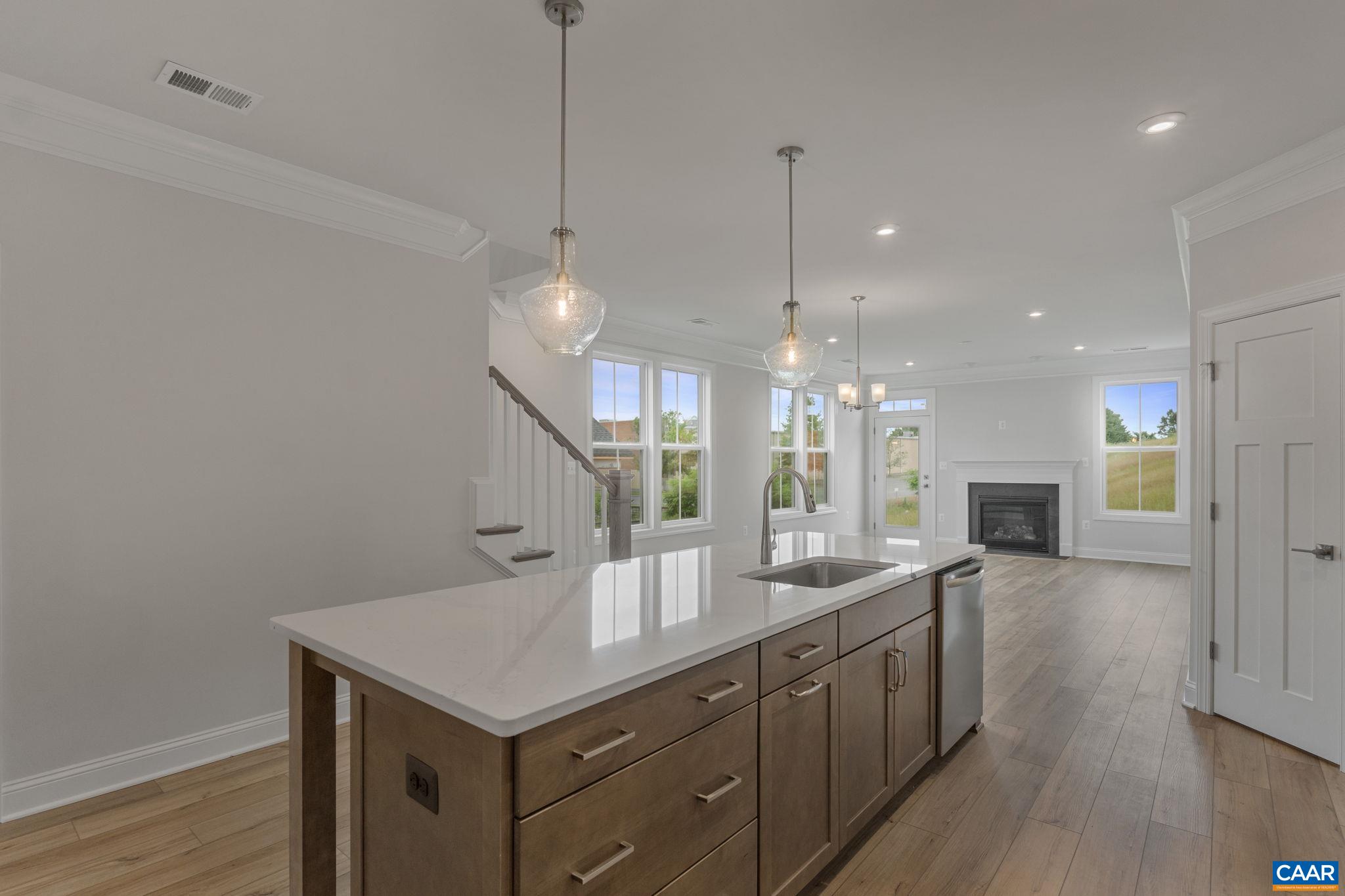 201 Ridgeline Drive Waynesboro, VA 22980 - Photo 9 of 45 a bathroom with a sink a large mirror and a shower