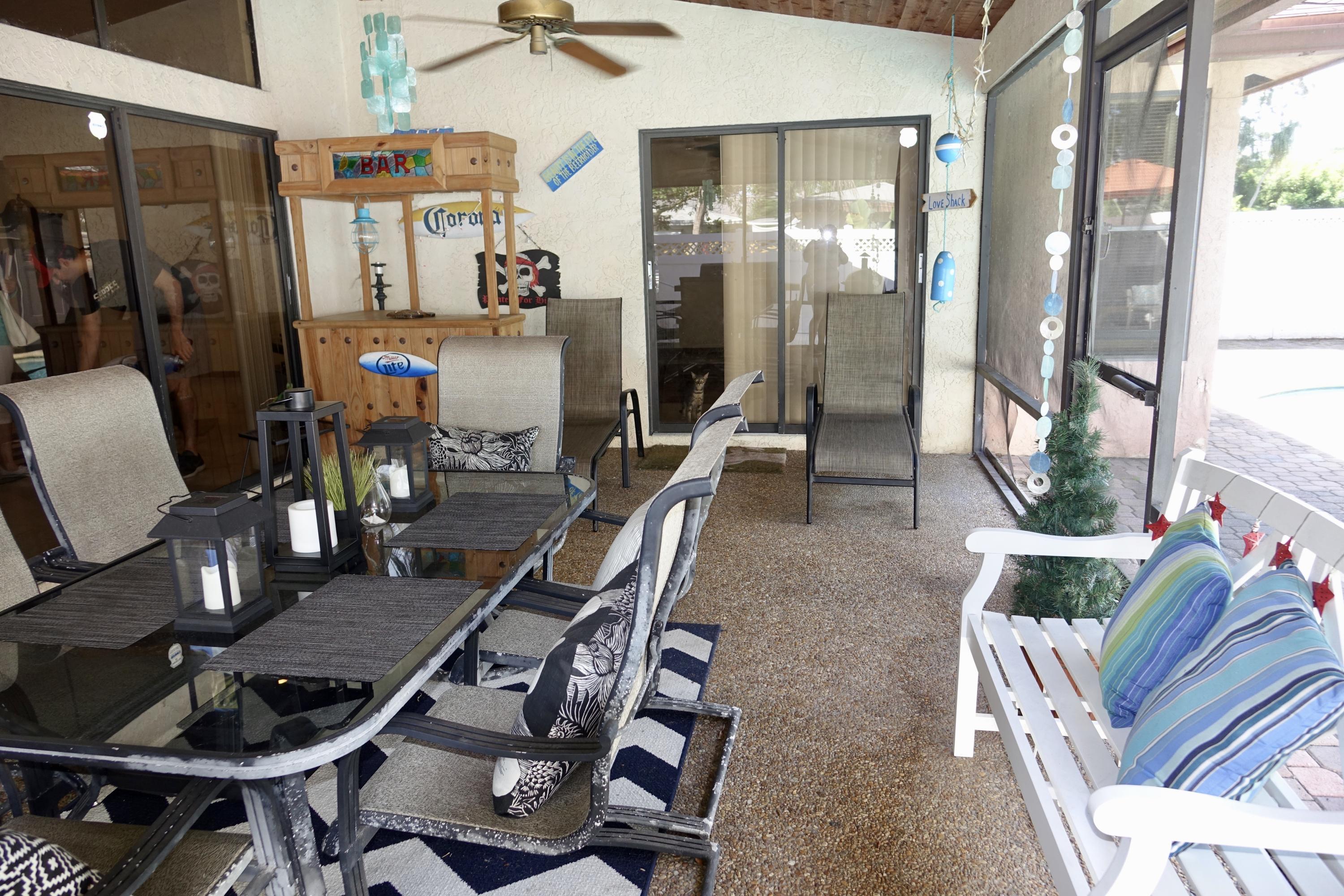 5256 Buchanan Road Delray Beach, FL 33484 - Photo 14 of 19 Screened Patio