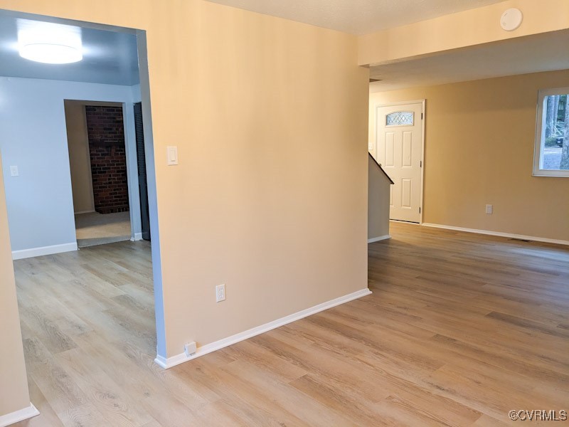 4600 Painted Post Lane Midlothian, VA 23112 - Photo 14 of 50 a view of hallway with wooden floor