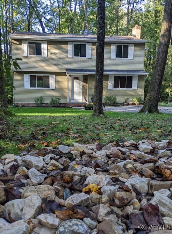 4600 Painted Post Lane Midlothian, VA 23112 - Photo 48 of 50 a view of a house with a yard and large trees