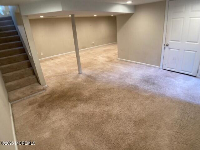 273 Stuart Street Howell, NJ 07731 - Photo 8 of 18 a view of an empty room with stairs