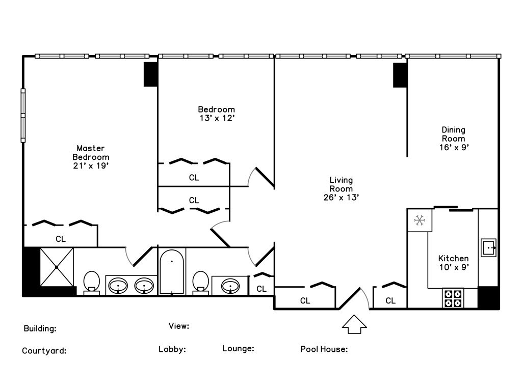 1731 Beacon Street, Unit 910 Brookline, MA 02445 - Photo 20 of 22
