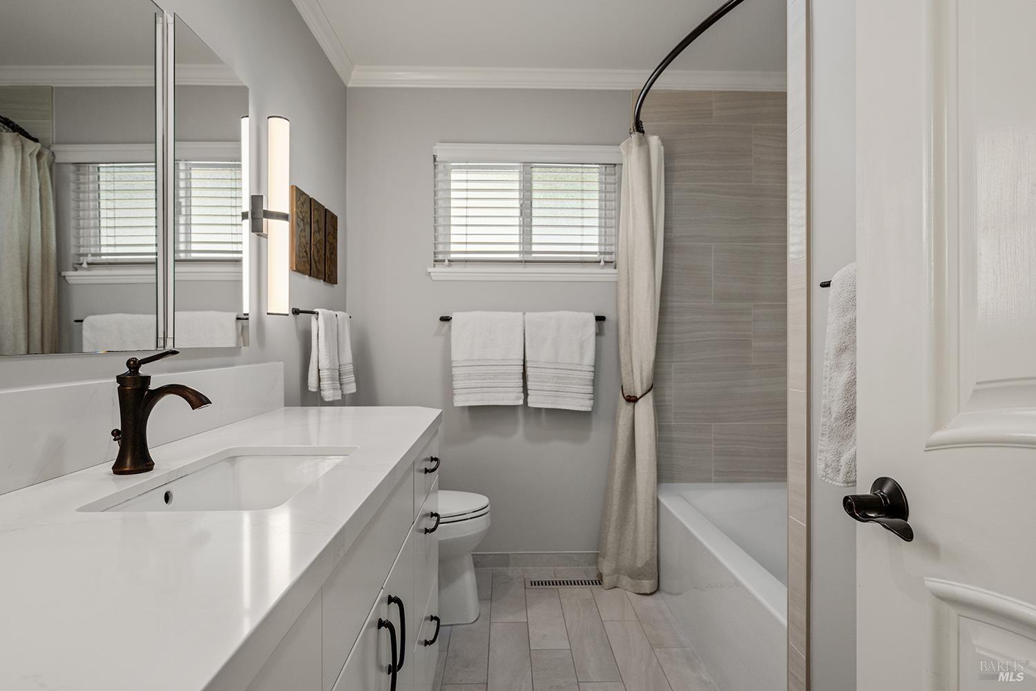 2018 Hidden Valley Drive Santa Rosa, CA 95404 - Photo 22 of 39 Remodeled hall bathroom