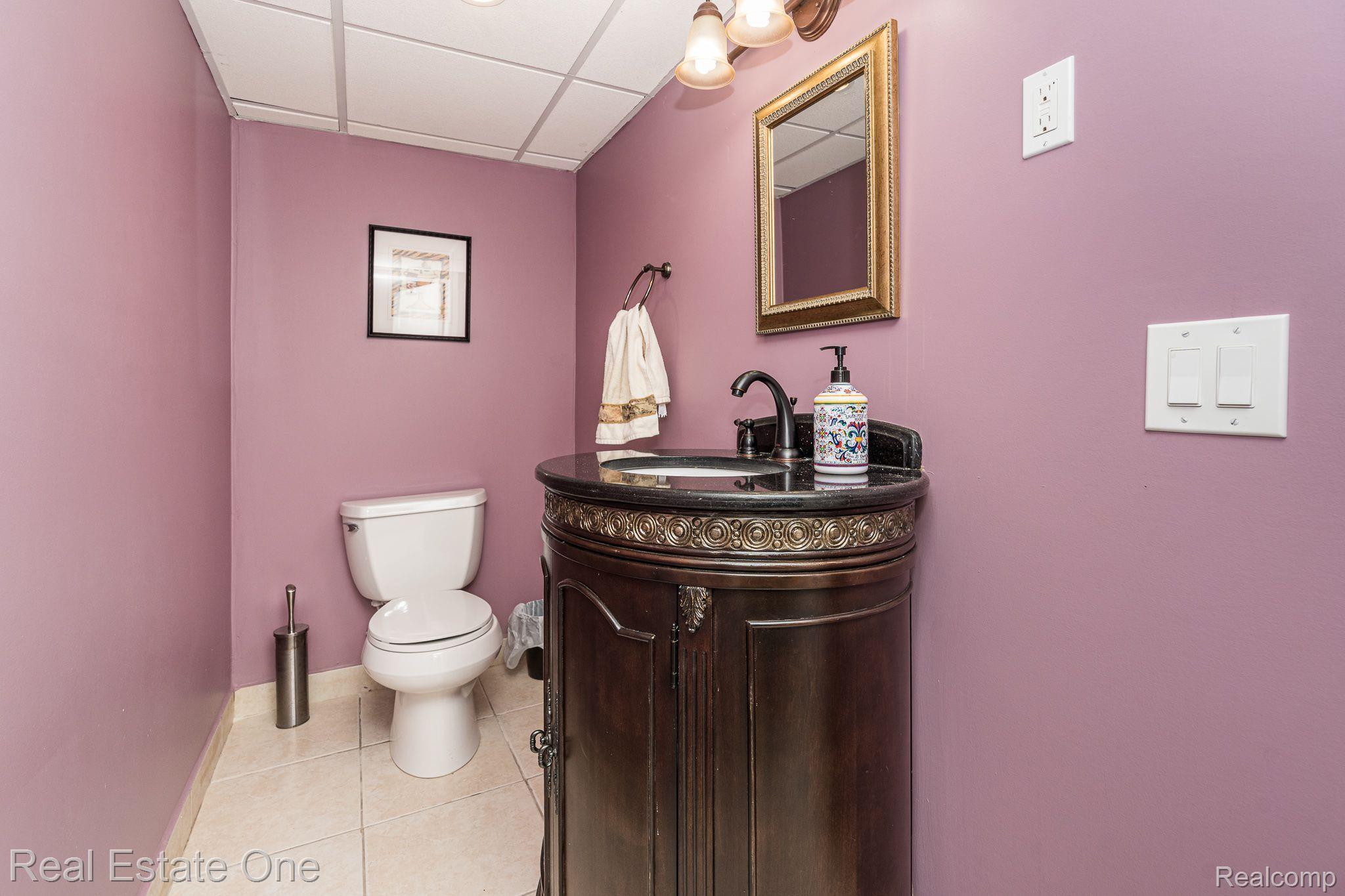 3221 Quail Ridge Circle Rochester, MI 48309 - Photo 55 of 57 Half Bath in Lower Level