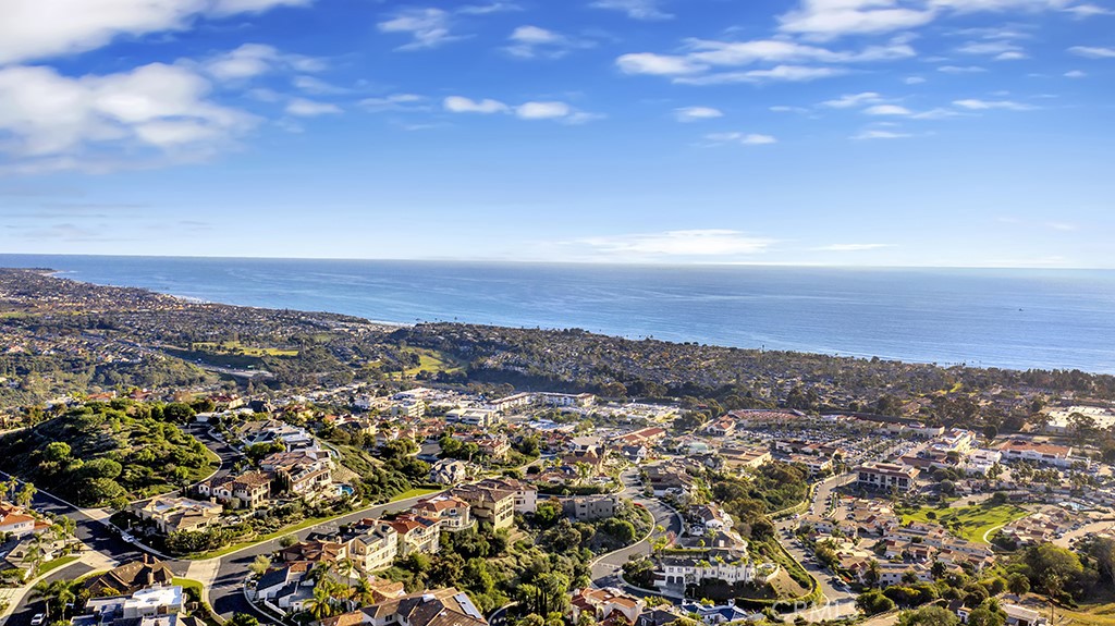 75 Marbella San Clemente, CA 92673 - Photo 9 of 54 an aerial view of residential building and trees around