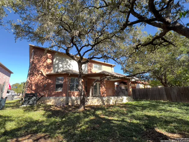 a view of outdoor space with garden