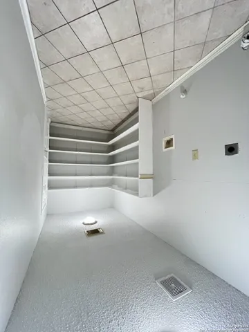 a view of empty room