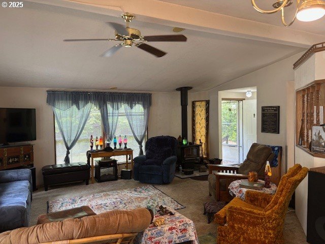 56399 Christopher Road Bandon, OR 97411 - Photo 12 of 34 a living room with furniture and a flat screen tv