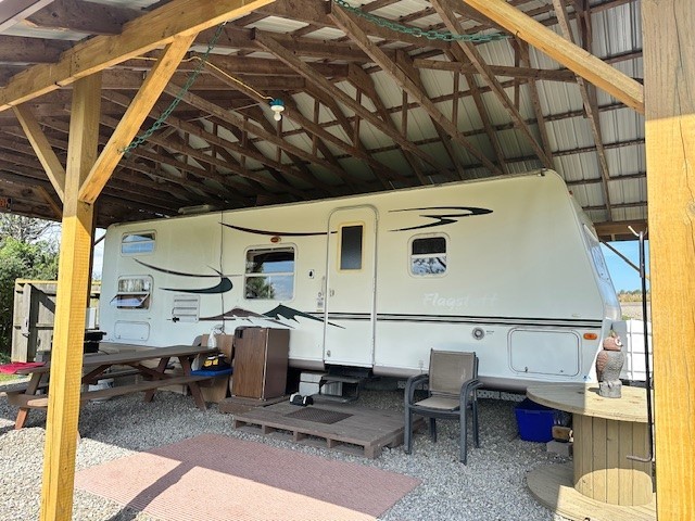 10284 Mattoon Road Prattsburgh, NY 14873 - Photo 2 of 16 Pavillion to protect your camper ... until you decide to build.