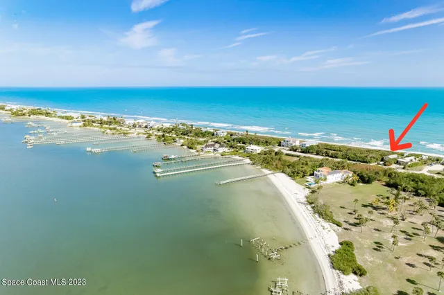 a view of an ocean and beach