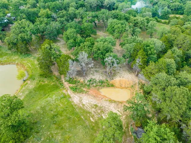 a view of a yard of a house