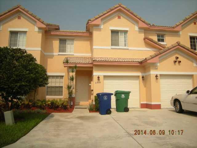 2270 Southwest 87th Way, Unit 2270 Miramar, FL 33025 - Photo 1 of 1 Exterior Front.