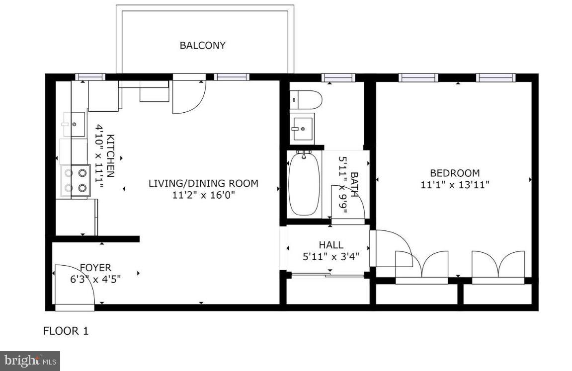 1401 Columbia Road Northwest, Unit 219 Washington, DC 20009 - Photo 33 of 33 a picture of a bench in a white building