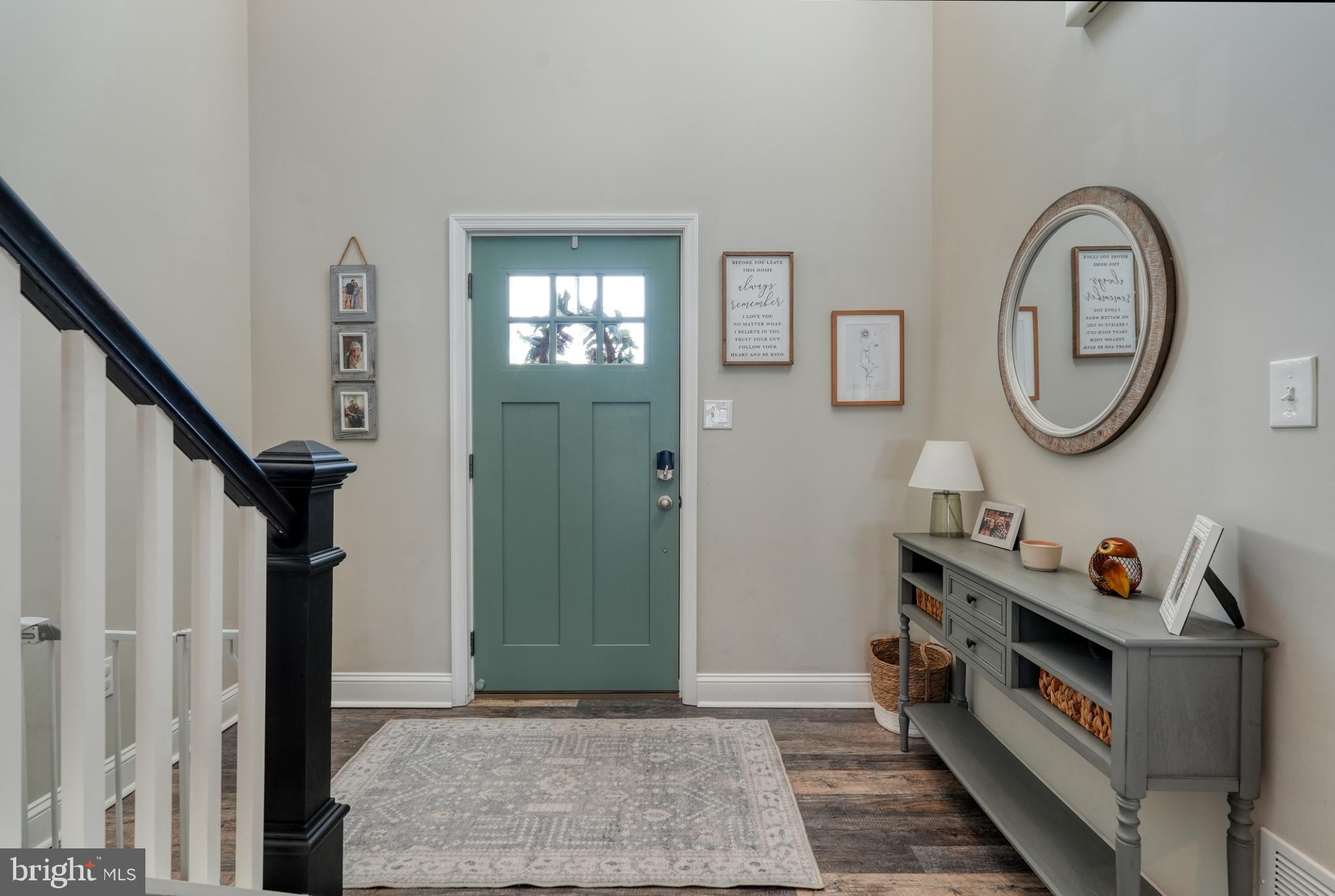 813 5th Avenue Croydon, PA 19021 - Photo 12 of 58 Charming entryway with inviting green door.