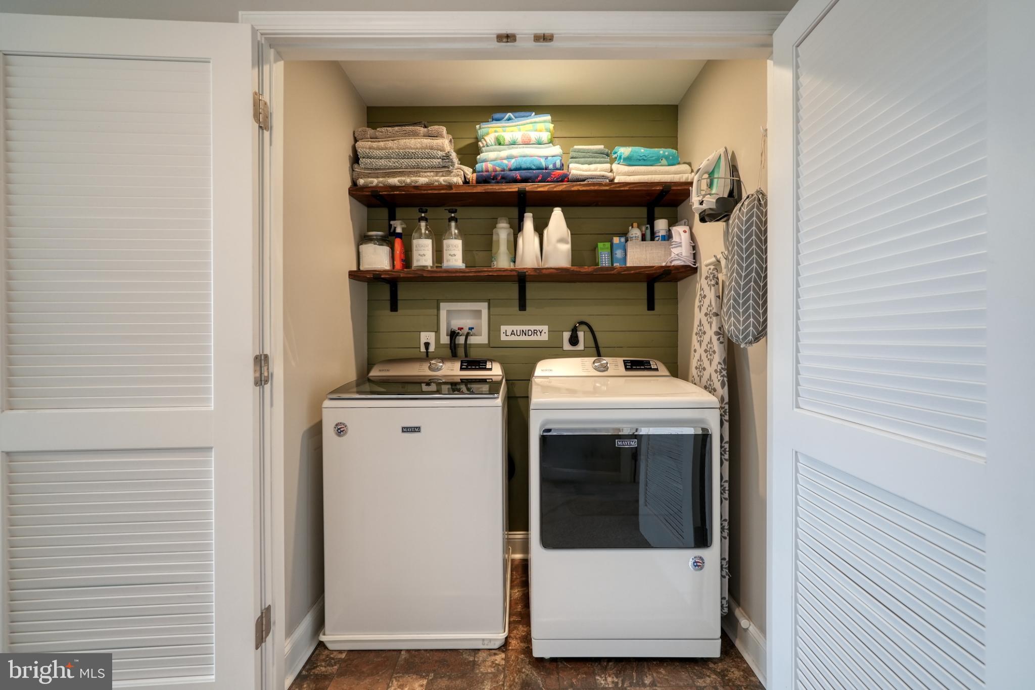 813 5th Avenue Croydon, PA 19021 - Photo 52 of 58 Stylish laundry nook with organized essentials.