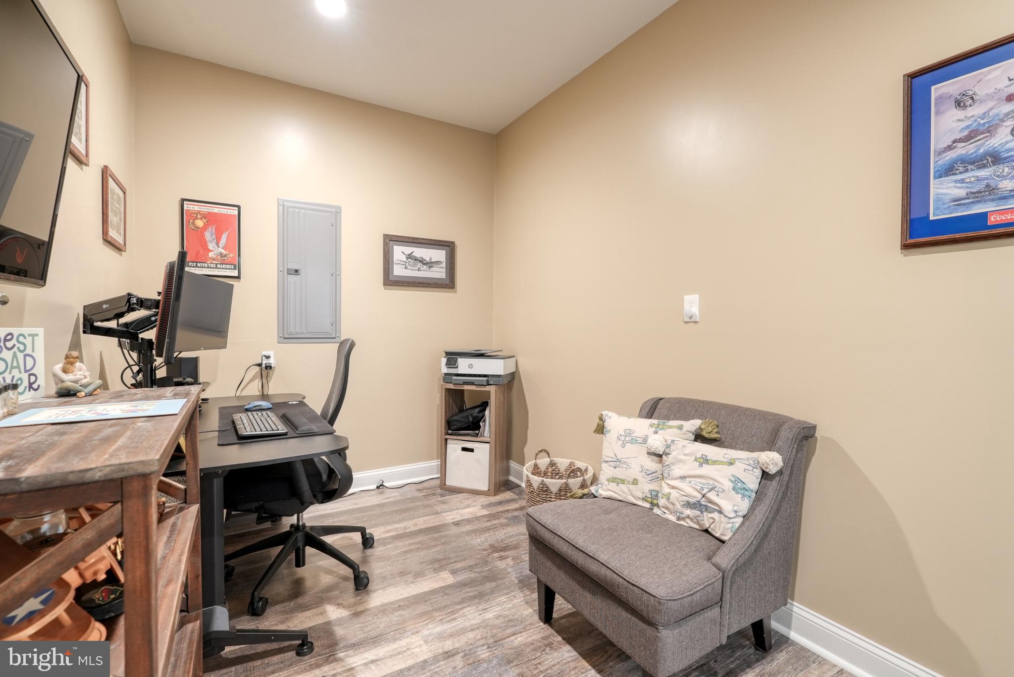 813 5th Avenue Croydon, PA 19021 - Photo 58 of 58 Cozy workspace with artistic flair.