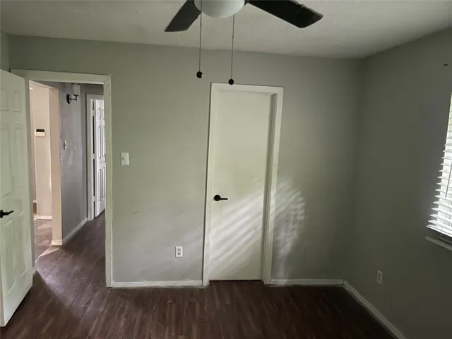 wooden floor in an empty room