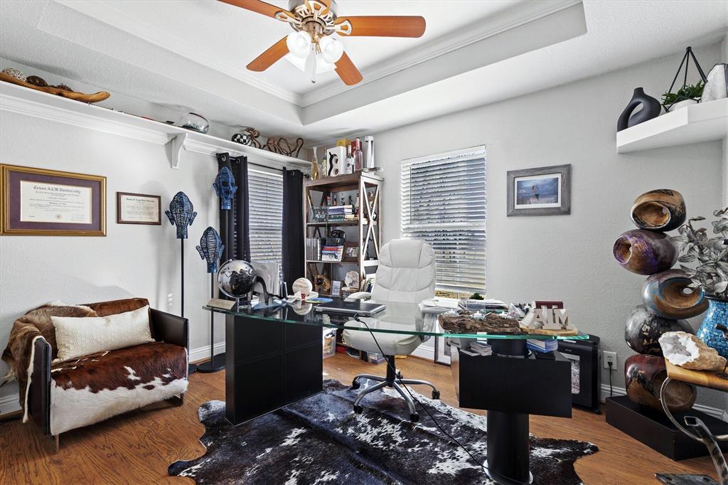 2590 Blackjack Road West Aubrey, TX 76227 - Photo 26 of 26 a room with furniture and wooden floor