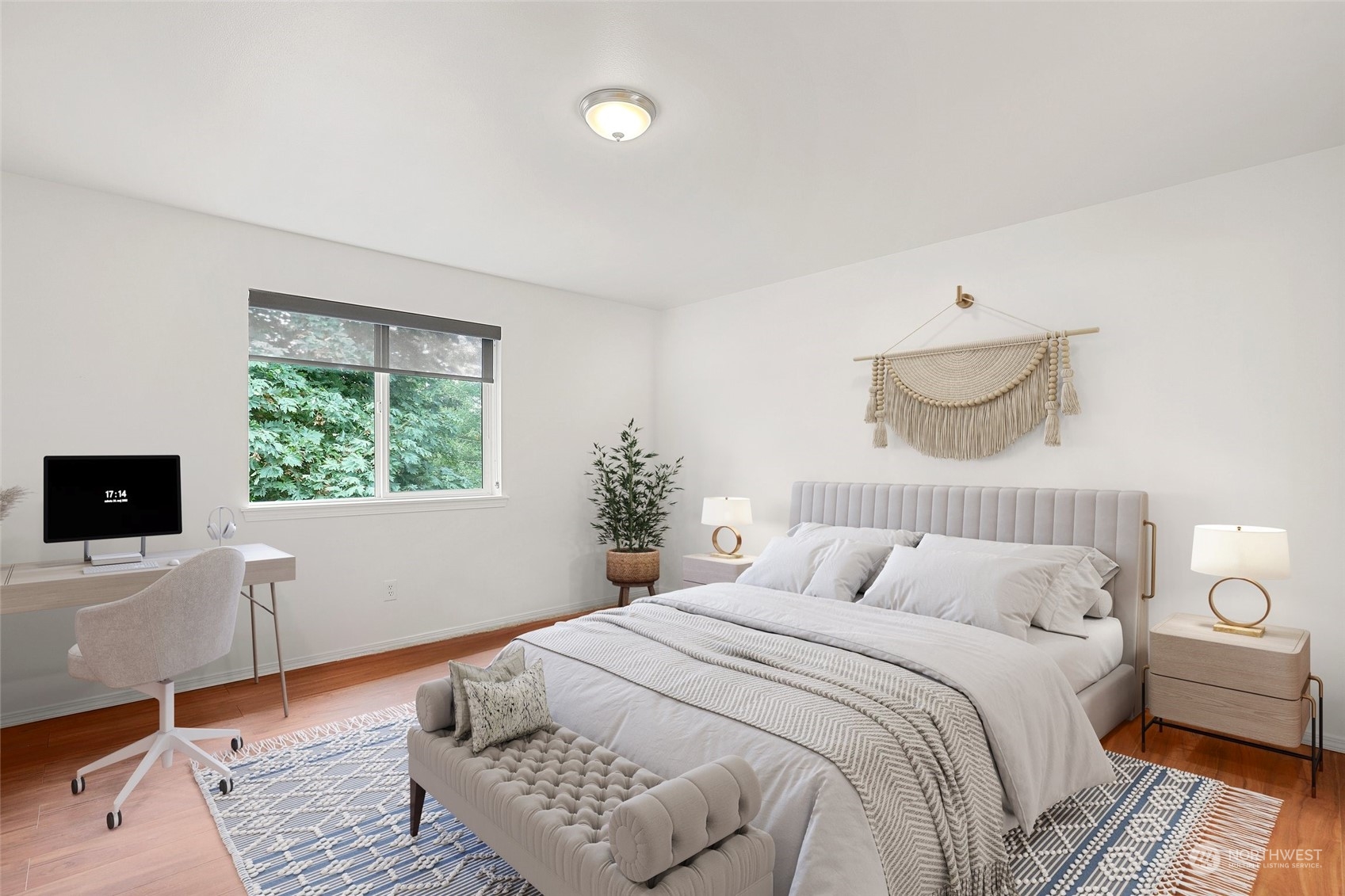 5600 55th Loop Southeast Olympia, WA 98513 - Photo 25 of 33 a bedroom with a bed and a window