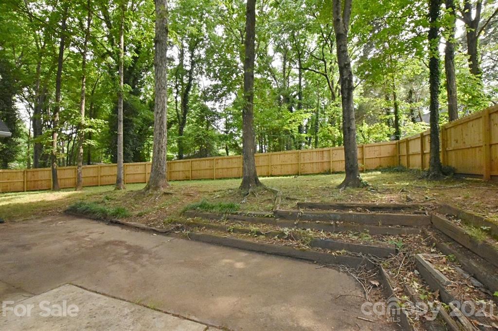 8108 Barncliff Road Charlotte, NC 28227 - Photo 23 of 25 a view of a yard with a tree
