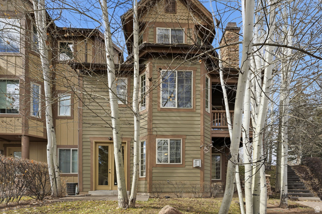 3026 Lower Saddleback Road Park City, UT 84098 - Photo 69 of 71 Back of property featuring a balcony