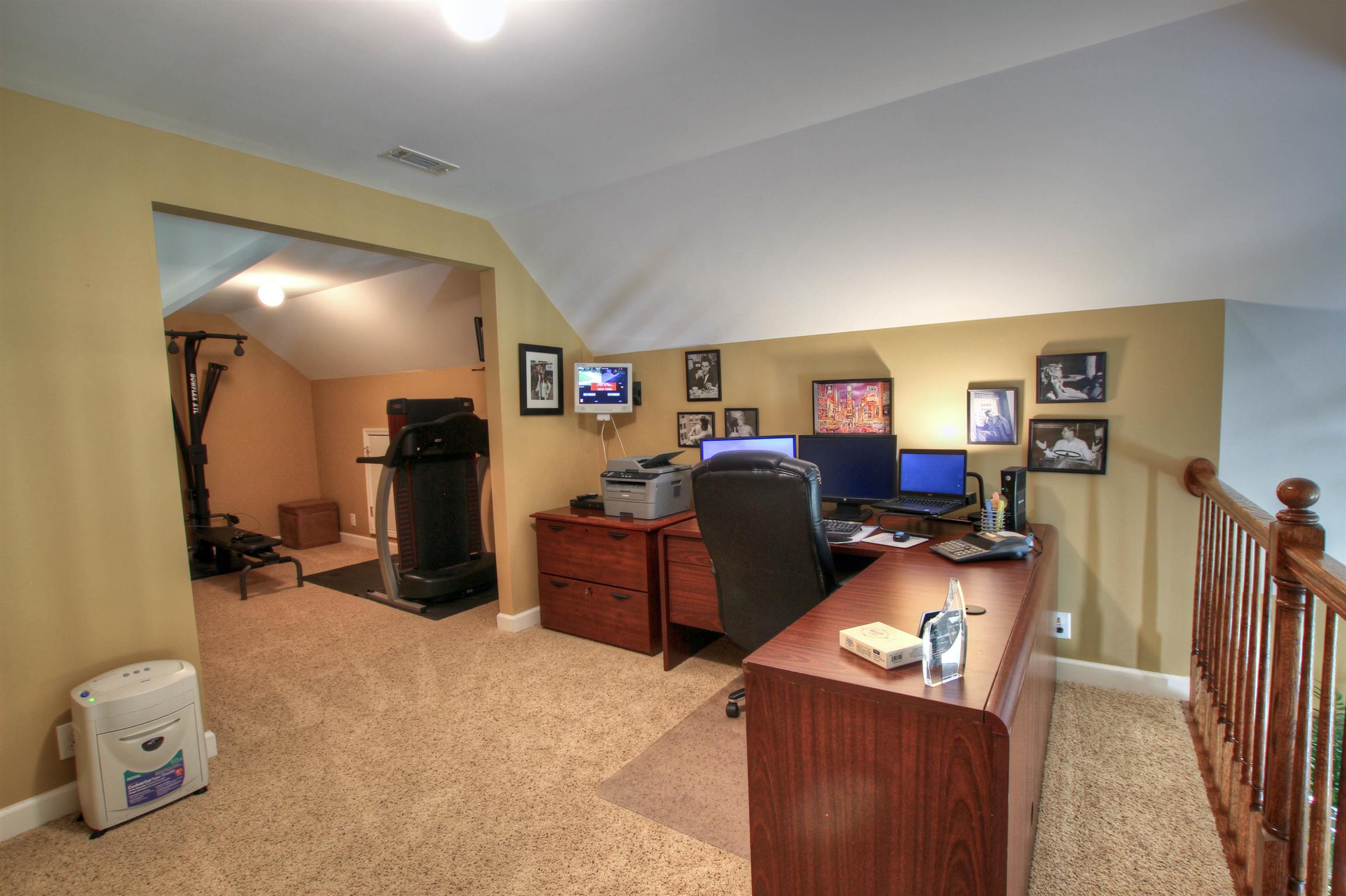 9185 Arnold Road Christiana, TN 37037 - Photo 26 of 30 Office and exercise room overlook great room