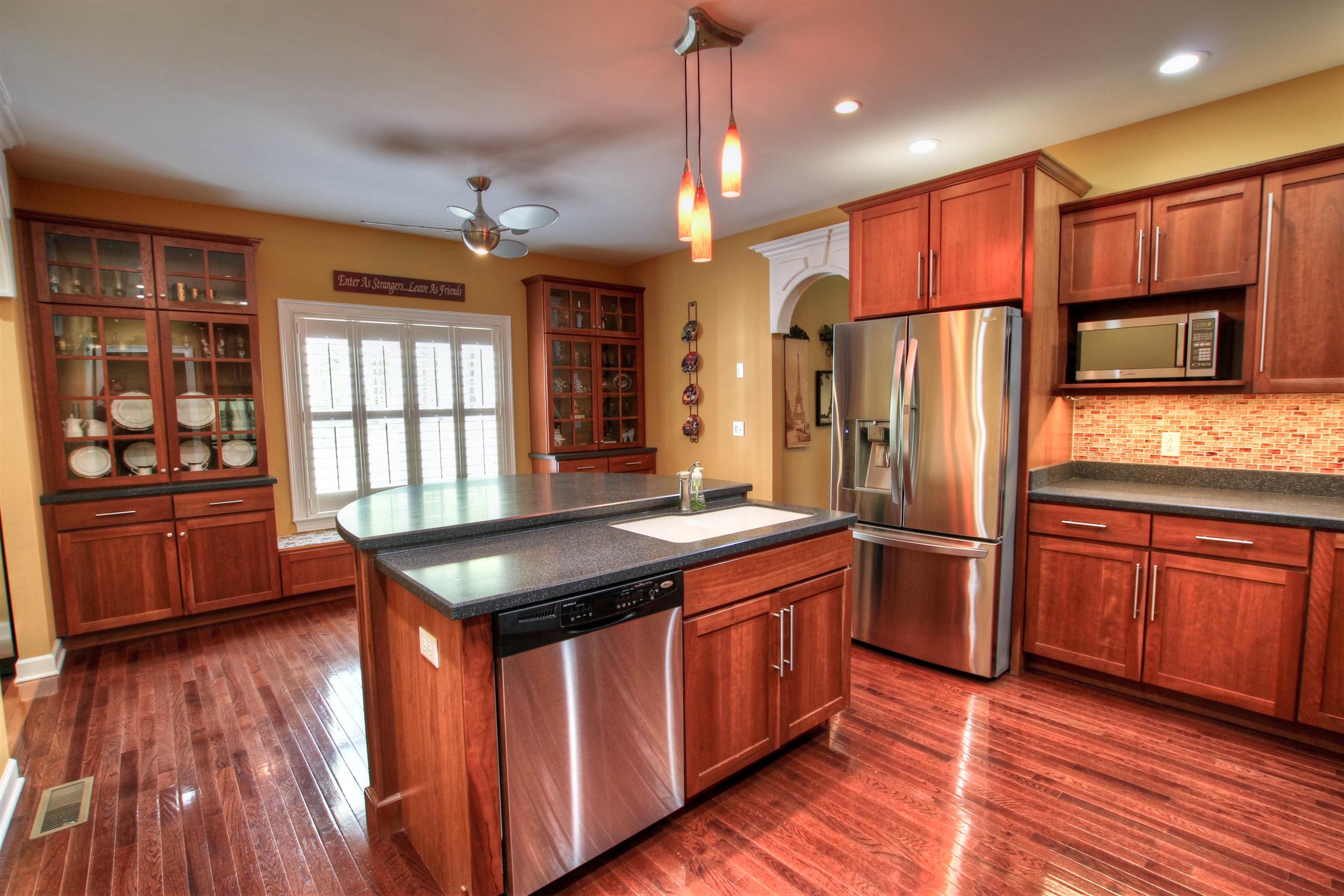 9185 Arnold Road Christiana, TN 37037 - Photo 5 of 30 Gourmet kitchen with built-ins, banquet seating and more!