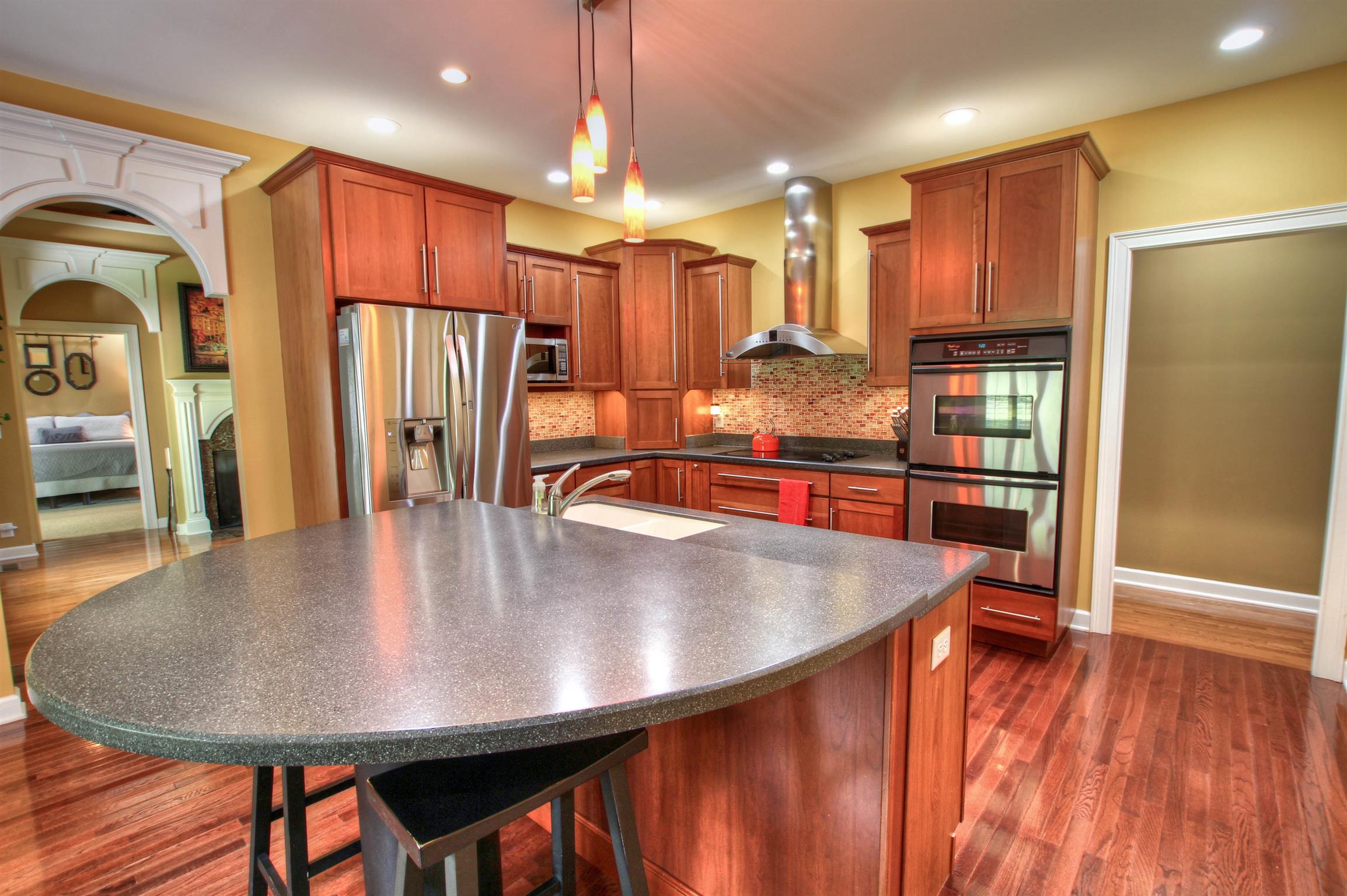 9185 Arnold Road Christiana, TN 37037 - Photo 10 of 30 Large island to gather all your friends and family around.