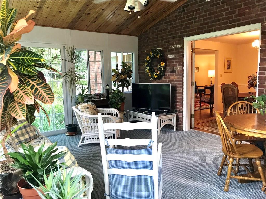 3222 Kennebec Road Pittsburgh, PA 15241 - Photo 25 of 25 Sunroom with view of dining room and living room