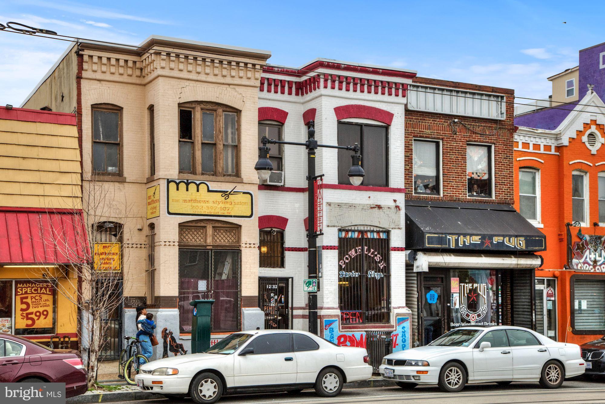 1216 D Street Northeast Washington, DC 20002 - Photo 18 of 18 a front view of multiple houses