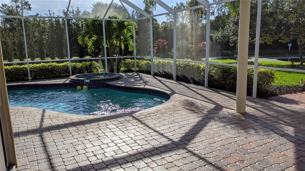 10812 Bullrush Terrace Lakewood Ranch, FL 34202 - Photo 38 of 44 a view of a backyard with sitting area and furniture