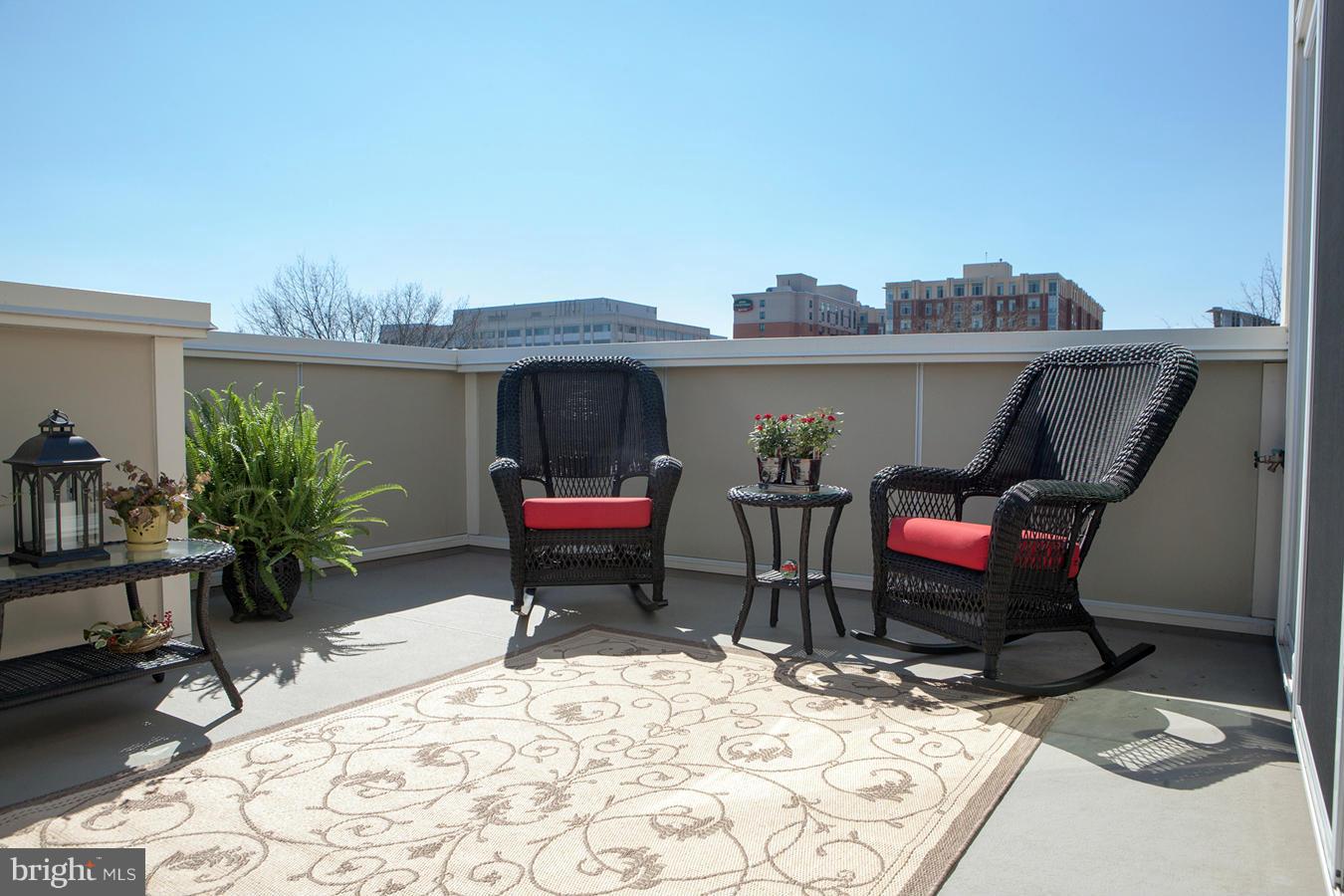 306 K Street Southeast Washington, DC 20003 - Photo 26 of 30 Fourth Level South Facing Terrace Southwest