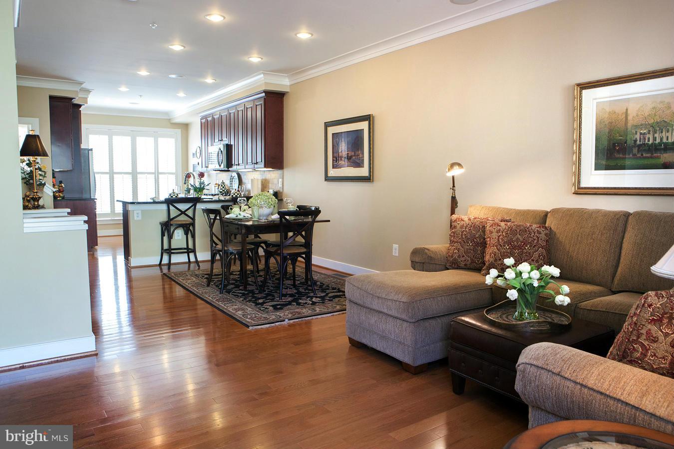 306 K Street Southeast Washington, DC 20003 - Photo 8 of 30 Main Level Living-Dining Room Southwest