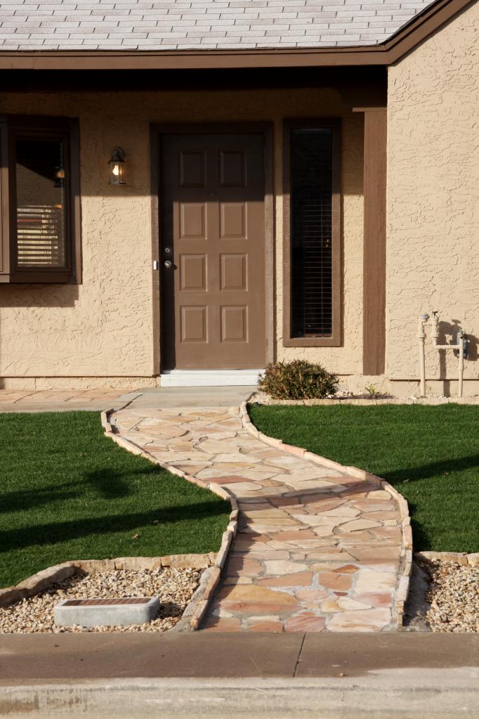 1226 East Utopia Road Phoenix, AZ 85024 - Photo 3 of 38 Stone Path to Entrance