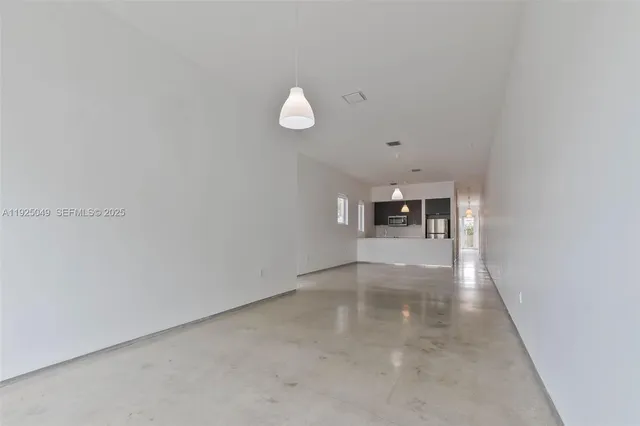 a view of empty room