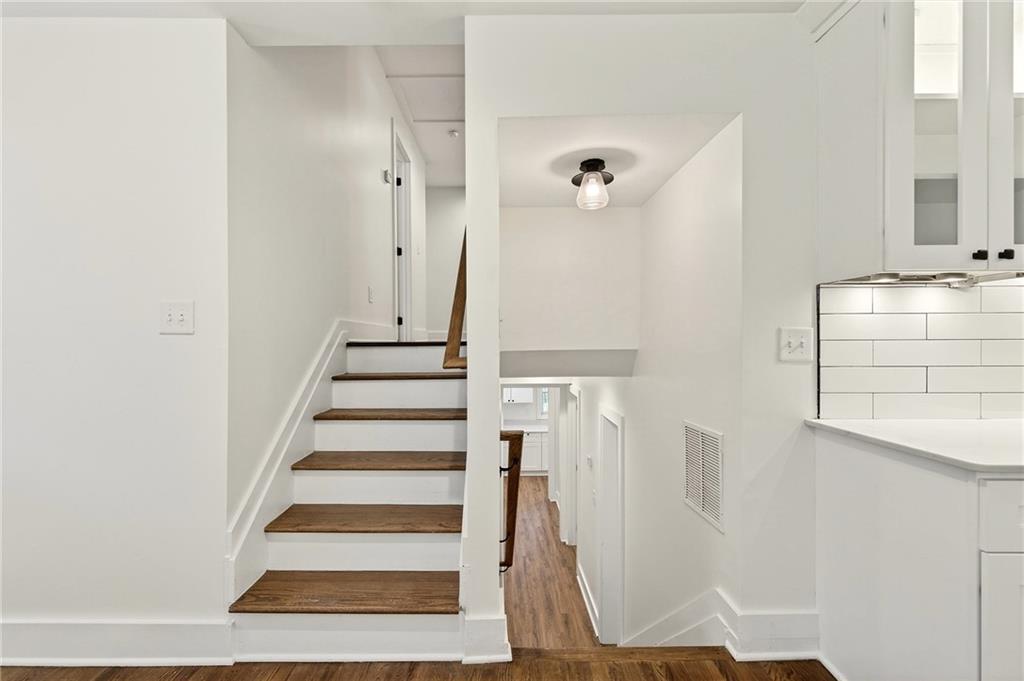 1344 Midlawn Drive Decatur, GA 30032 - Photo 43 of 87 a view of entryway and hall with wooden floor