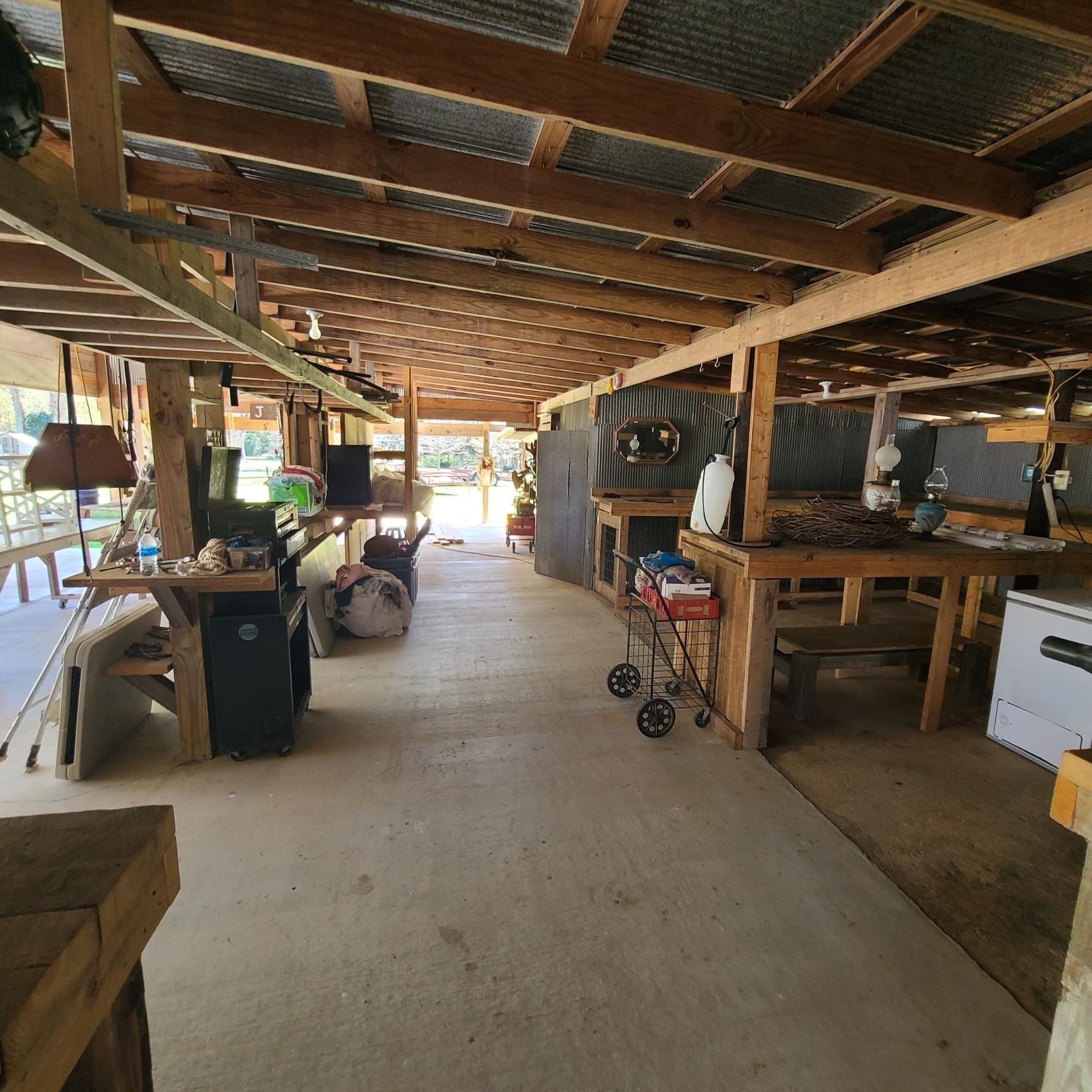 10051 Blackwell Nursery Road Semmes, AL 36575 - Photo 16 of 54 Horse barn with washer / clothes dryer