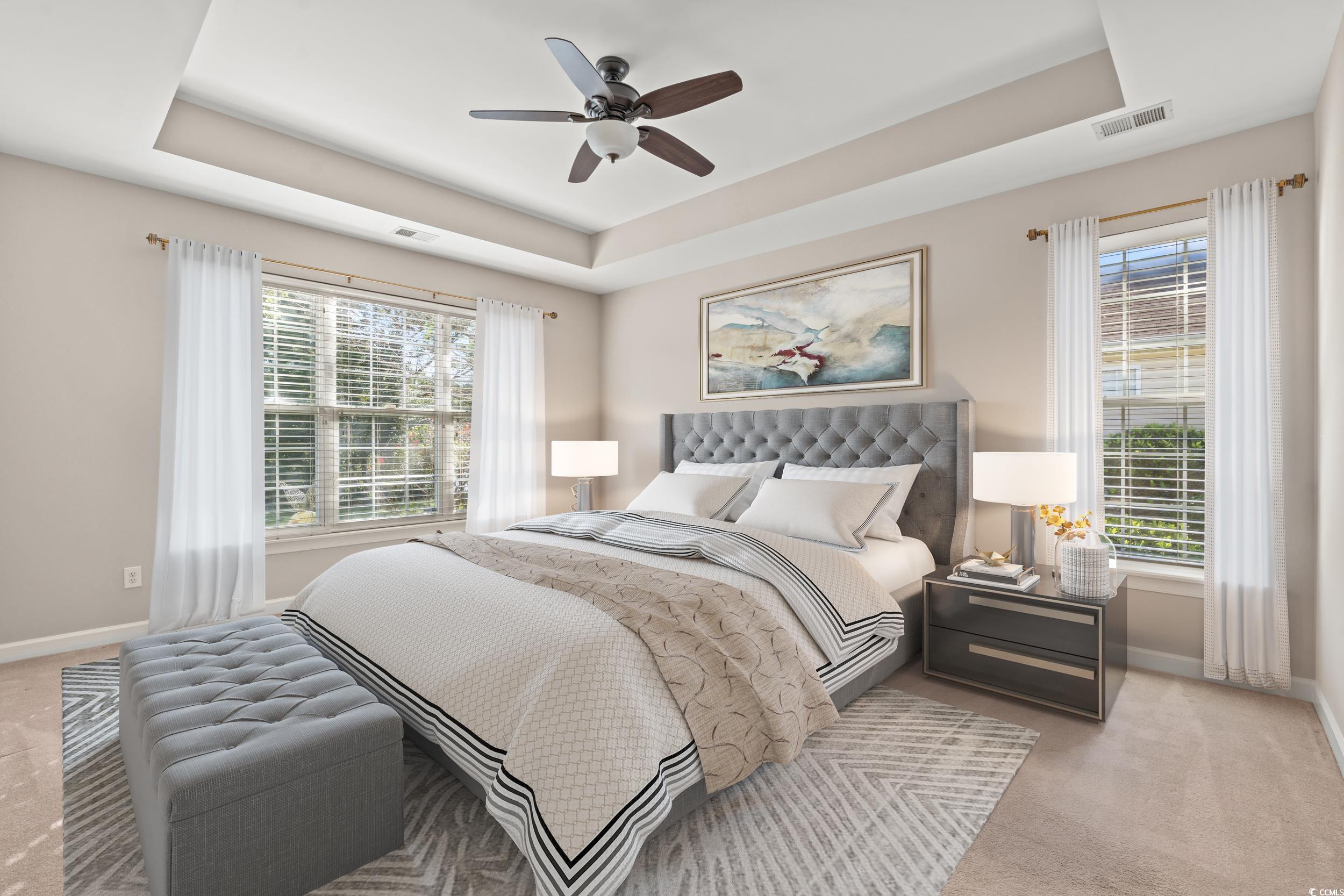 641 Tidal Point Lane Myrtle Beach, SC 29579 - Photo 4 of 40 Primary Bedroom virtually staged