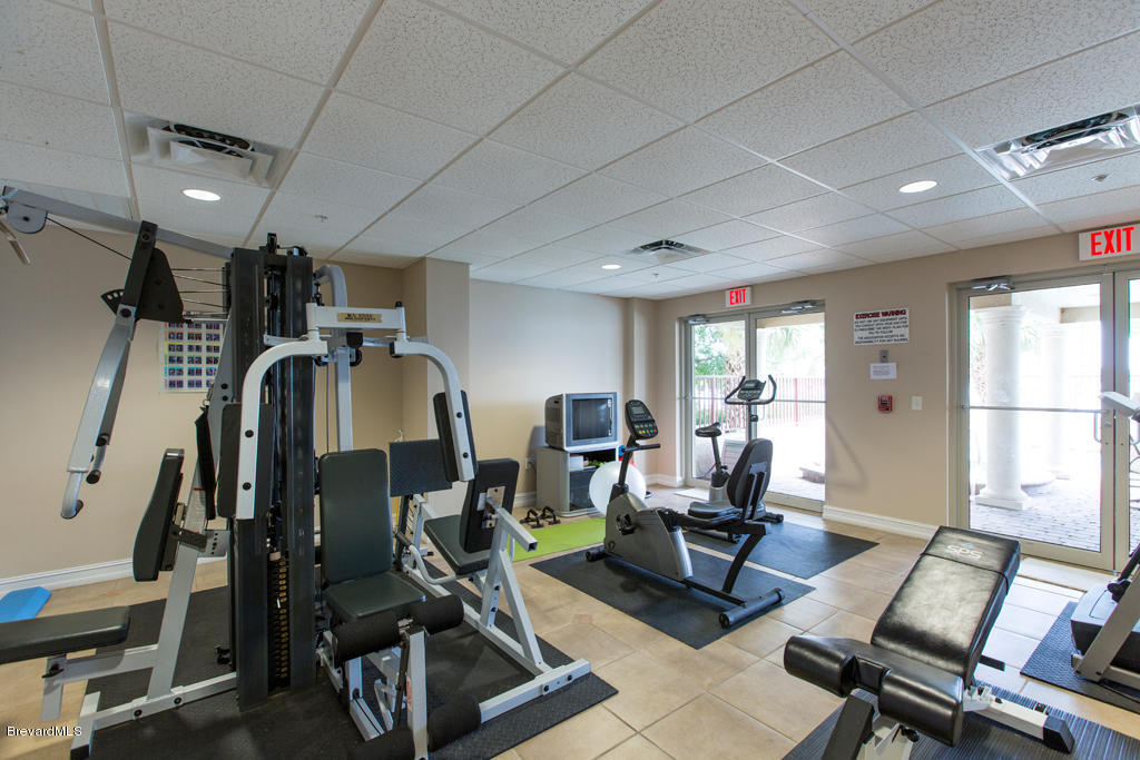 29 Riverside Drive, Unit 502 Cocoa, FL 32922 - Photo 27 of 27 Exercise Room