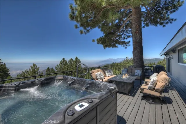 a large white kitchen with a large window