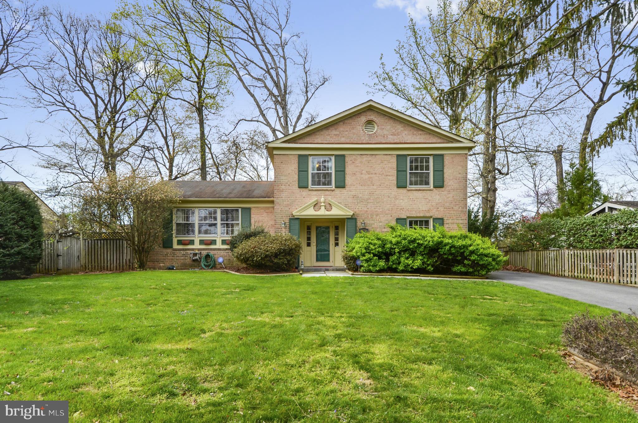1395 Kimblewick Road Potomac, MD 20854 - Photo 30 of 30 a front view of a house with a yard