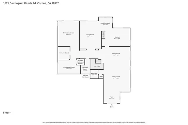 $975,000 | 1671 Dominguez Ranch Road, Corona, CA 92878