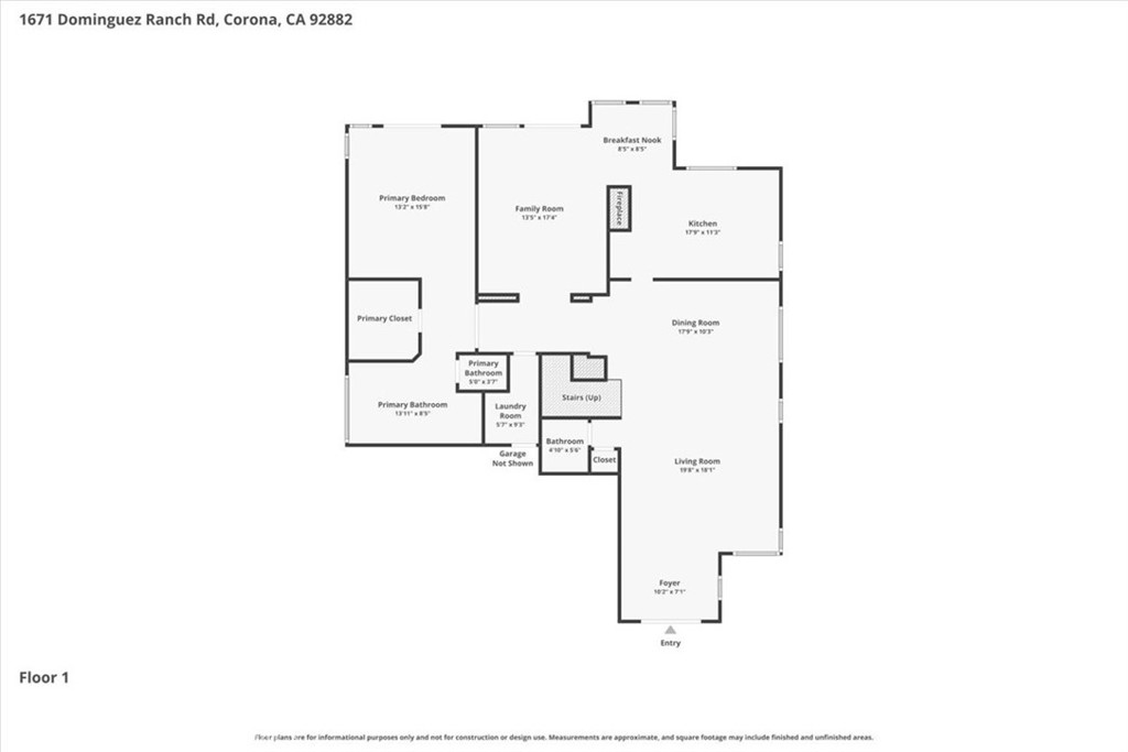 1671 Dominguez Ranch Road Corona, CA 92878 - Photo 41 of 42 a picture of floor plan