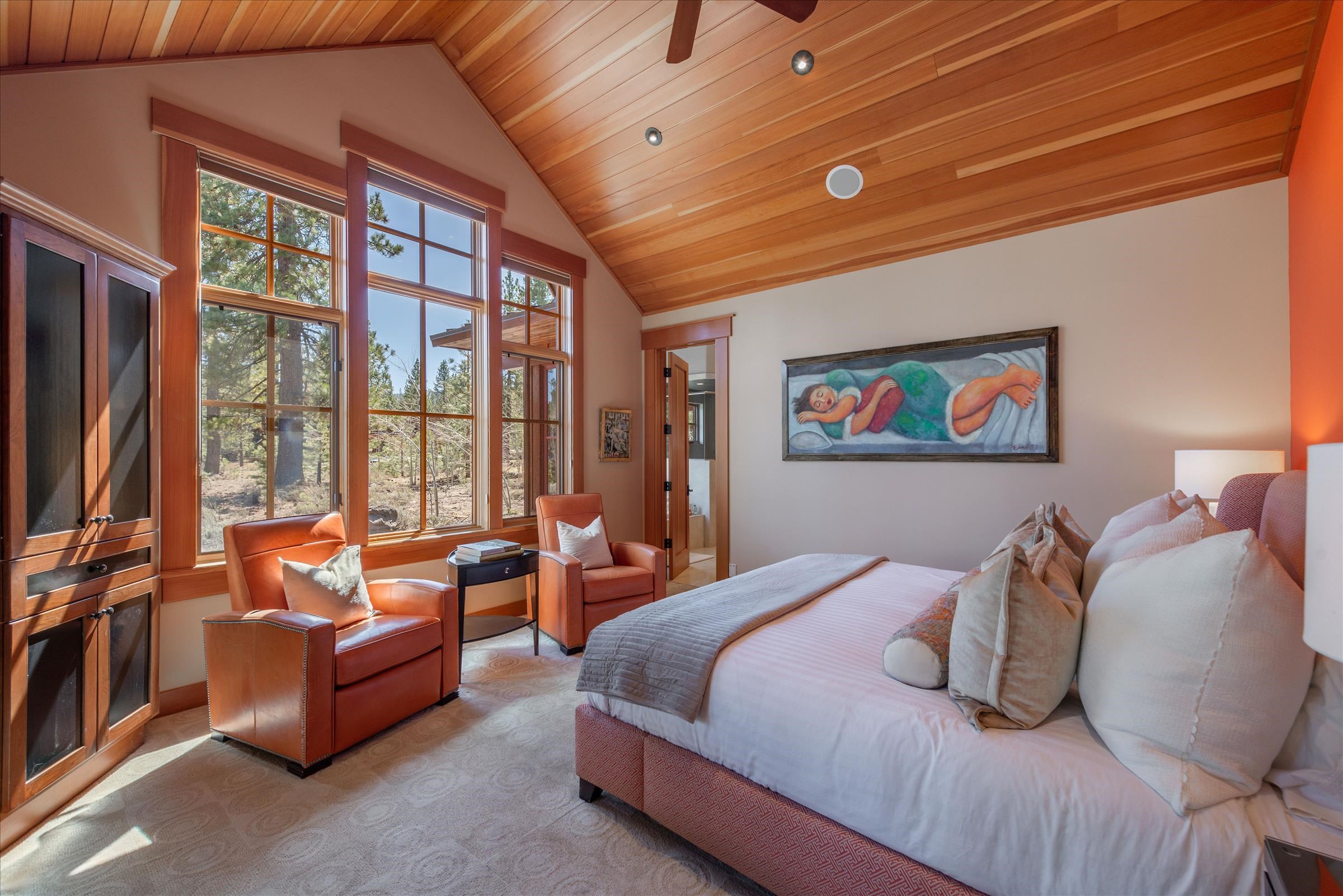 12416 Tom Dolley Truckee, CA 96161 - Photo 7 of 21 a bedroom with furniture and a large window
