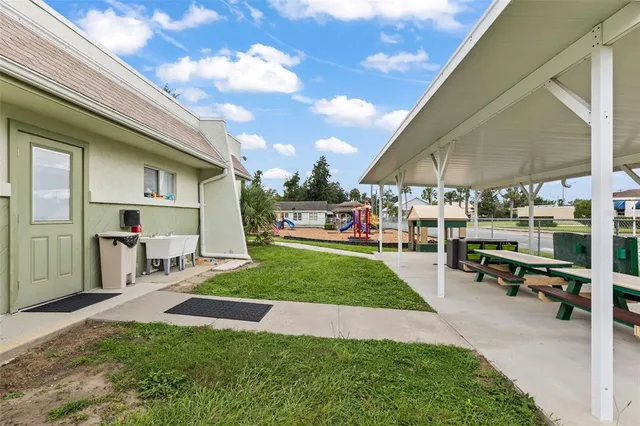 a room with furniture and a fireplace